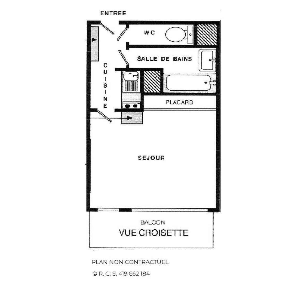 Residence Lac Du Lou - Studio 4 Personnes Sur La Croisette Avec Vue Sur Les Pistes Mae-5074 Сен-Мартен-де-Бельвиль Экстерьер фото